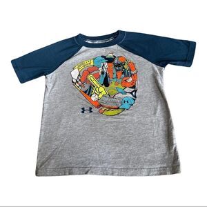 Boy’s Under Armour T Shirt Size 6 EUC